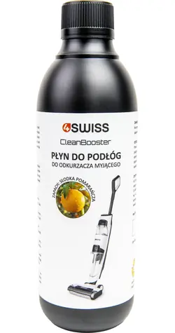 4Swiss Čisticí prostředek do mycího vysavače Pomeranč / Čisticí prostředek na podlahy / 0,5 l