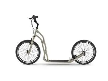 YEDOO Koloběžka Steel S2020 stříbrno-zlatá / 20"/20" kola