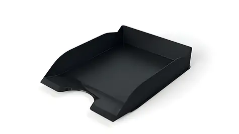 Durable Basic černá / Odkladač na dokumenty / A4-C4 / stohovatelný / 500 listů