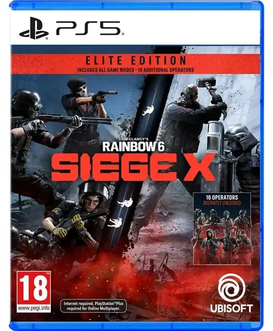 PS5 Tom Clancy's Rainbow Six Siege X - Elite Edition / Akční / od 18 let / Hra pro PlayStation 5