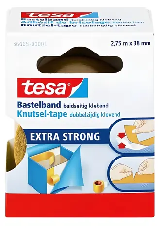 Tesa Lepicí páska transparentní 38 mm / Lepicí páska / Permanentní / 2,75 m