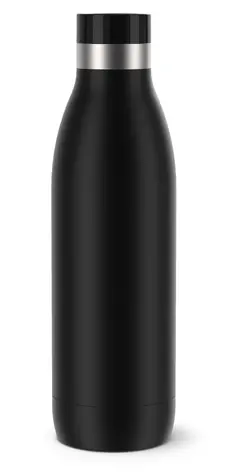 Emsa Bludrop Color 0,7 l černá / Termoláhev / Nerezová ocel