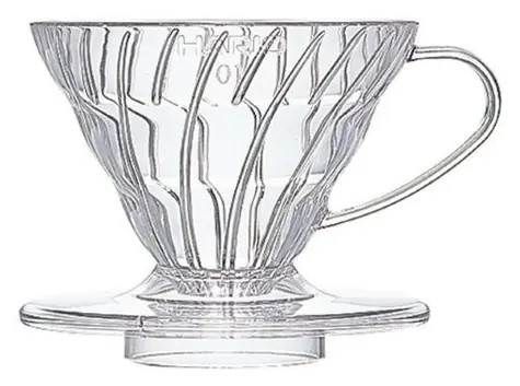 Hario V60-01 čirá / Dripper na filtrovanou kávu / plast / na 1 šálek