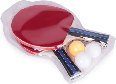 ECOTOYS Sada na stolní tenis / 2 pálky / 3 míčky