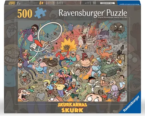 RAVENSBURGER Puzzle Skurkarnas Skurk / 500 dílků
