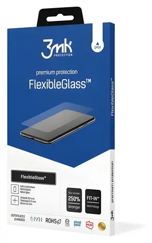 3mk FlexibleGlass ochranné sklo pro Infinix Hot 20i / Ochranné sklo / Hybridní / 7H / Antibakteriální