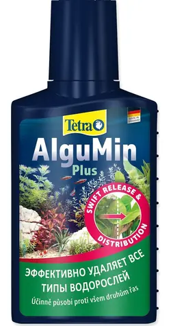 Tetra AlguMin Plus 100 ml / Přípravek proti řasám / dávkování 5 ml na 10 l