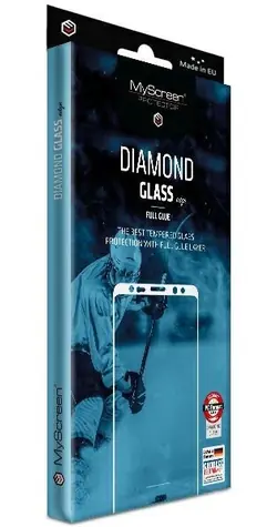 MyScreen Diamond Glass Edge FullGlue Huawei Enjoy 60 Pro černá / Ochranné sklo / Full Glue