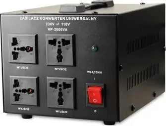 Volt VP 2000 / Napěťový transformátor / 230V na 110V / 2000W
