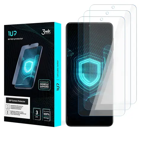 3mk 1UP pro Xiaomi Redmi 12 / Herní ochranná fólie / 3 ks / tloušťka 0,23 mm