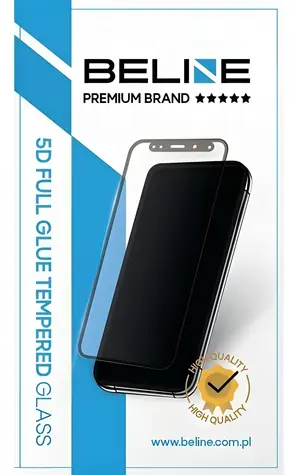 Beline 5D Tvrzené sklo pro Oppo Reno 12 5G / Ochranné sklo / 5D / olejofobní úprava