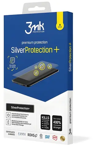 3mk SilverProtection+ pro Motorola Razr 60 Ultra / Ochranná fólie / Antimikrobiální / Mokrá instalace