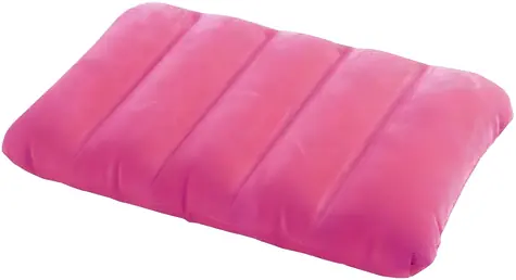 INTEX Nafukovací polštář růžová / Podsedák a opěrka / 43x28x9 cm / od 3 let
