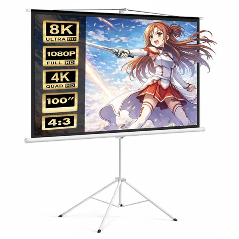 100" Promítací plátno MC-595 / Promítací plátno / stativové / 4:3 / 200x150 cm