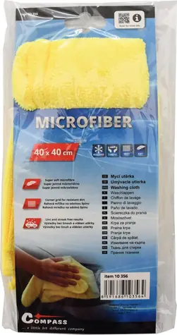 Compass mycí utěrka Microfiber 40x40 cm / Utěrka / mikrovlákno