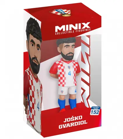 MINIX Figurka fotbalista Chorvatsko - Gvardiol / MS 2026 / Sběratelská edice / 12 cm / PVC