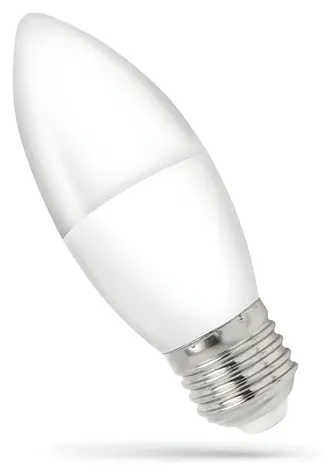 Spectrum LED žárovka svíčka E27 8W / Žárovka / E27 / 230V / teplá bílá