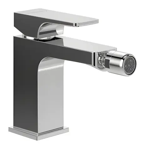 Villeroy & Boch Bidetová baterie AquaSmart chrom / Bidetová baterie / s výpustí / pákové ovládání / stojánková montáž
