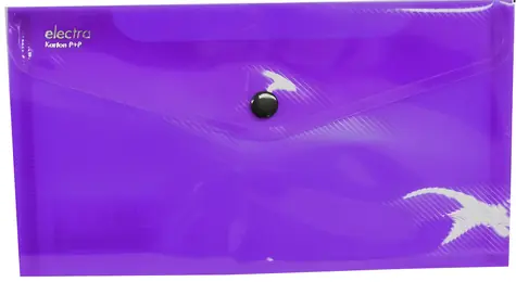 Karton P+P Electra fialová / Složka s drukem / PP