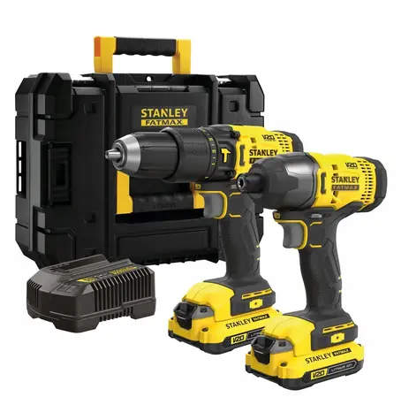 Stanley SFMCK465D2T-QW / Sada aku nářadí / 6dílná