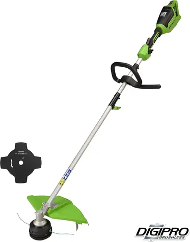 Greenworks GD24X2TX / Aku vyžínač / 2x24 V
