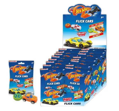 HOT WHEELS Flick K-Cars autíčko / S klíčkem / PVC