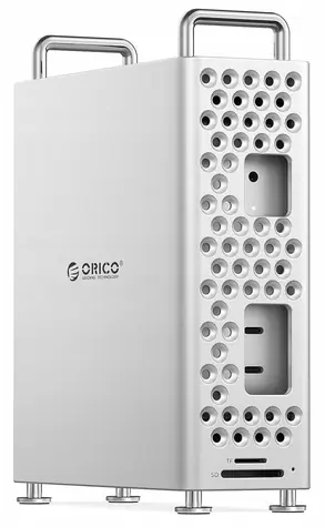 Orico MS10-5P stříbrná / Externí box pro HDD / 3,5" SATA
