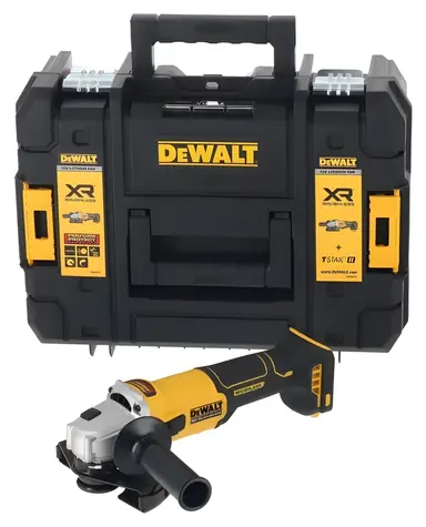 DeWalt DCG407NT-XJ / Aku úhlová bruska / 125 mm / 18V / 9000 ot/min / bez aku / kufr TSTAK