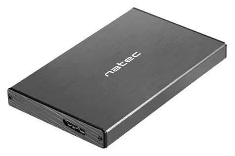 Natec Rhino Go černá / Externí box / 2,5" SATA HDD/SSD / USB 3.0
