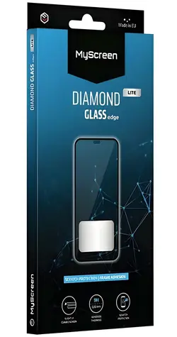 MyScreen Diamond Glass Edge Lite FG Xiaomi 15T/15T Pro černá / Tvrzené sklo / Full Glue / 9H