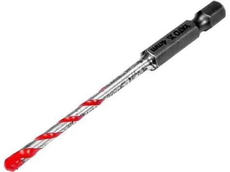 YATO Vrták univerzální 4 mm HEX / Vrták / HEX stopka