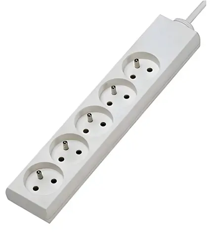 Konnoc DX-5F / Prodlužovací kabel / 5x zásuvka / 2 m