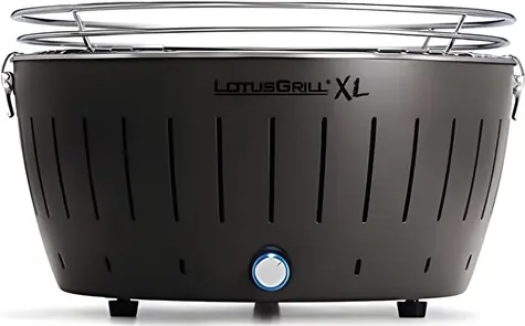 LotusGrill G435 U antracitová / Gril na dřevěné uhlí