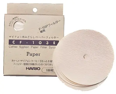Papírové filtry pro Hario TCA (CF-103E) / Filtry pro kávovar / 100 ks