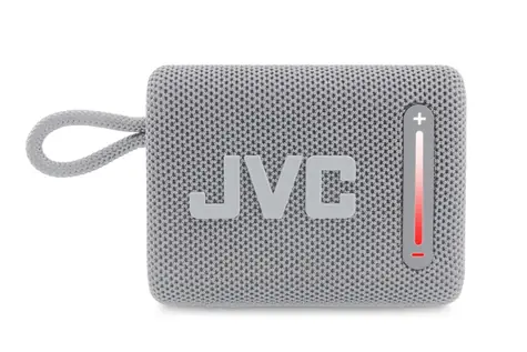 JVC XS-E114G šedá / Přenosný reproduktor / Bluetooth 5.3 / IPX6 / TWS