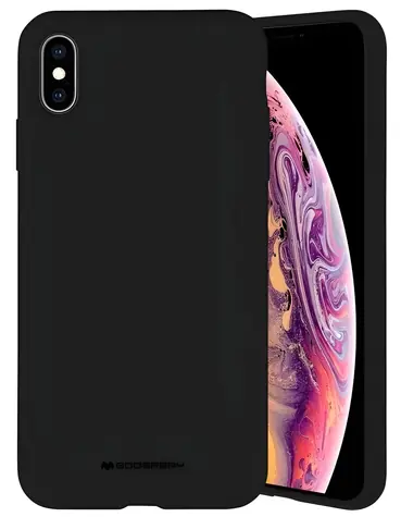 Mercury Silicone černá / Kryt / Samsung Galaxy A72 5G / Silikonový