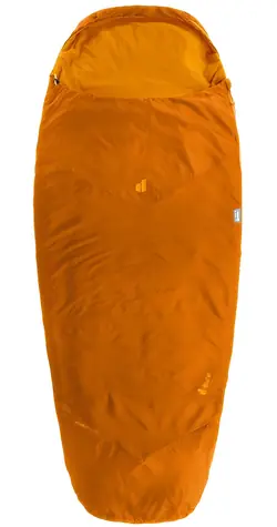 Deuter Dreamlite 15C/59F oranžová / Spací pytel / Mumie / 200 cm / dutá vlákna