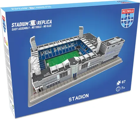 STADIUM 3D REPLICA 3D puzzle Stadion MAC3PARK - FC PEC Zwolle / 87 dílků