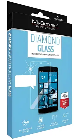 MyScreen Diamond Glass Pro Apple iPhone 12 mini / Ochranné sklo / Instalační rámeček / Tvrzenost 9H