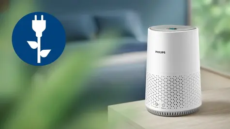 Philips 600 series AC0651/10 bílá/světle šedá / Čistička vzduchu / Wi-Fi / HEPA NanoProtect / do 44 m2 / 170 m3/h