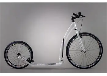 Mibo GT Split 26/20 bílá / Skládací koloběžka / Kola 26"/20"