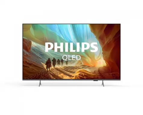 75" Philips 75PQS7801/12 černá / QLED televize / 4K UHD / Wi-Fi / BT 5.2 / DVB-T2 C S2 / HDMI