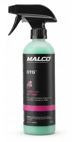 Malco OTG Wash 473 ml / Bezoplachový autošampon / Sprej bez oplachu