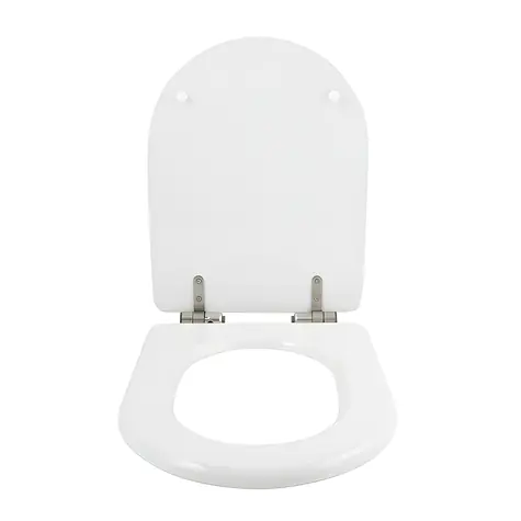 MSV EASY CLOSE bílé / WC prkénko / tvar U / MDF