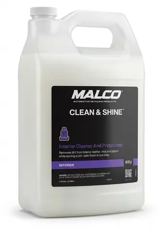MALCO Clean & Shine / Čistič a leštěnka na kůži, vinyl a plasty / 3785 ml