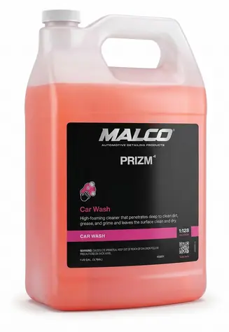 Malco Prizm Wash / Autošampon / 3785 ml / vysoce koncentrovaný / ředění 1:128