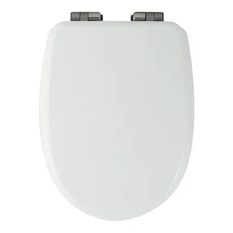 MSV COTEXSA WC prkénko bílé / MDF / nerezové panty
