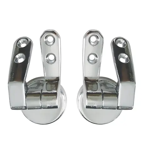 MSV Náhradní pant pro WC prkénko, pozinkovaný / Pant / 7 x 4 x 3 cm / Zinek