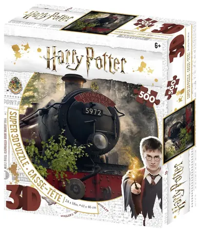 PRIME 3D Puzzle Harry Potter: Bradavický expres 3D / 500 dílků / 61 × 46 cm
