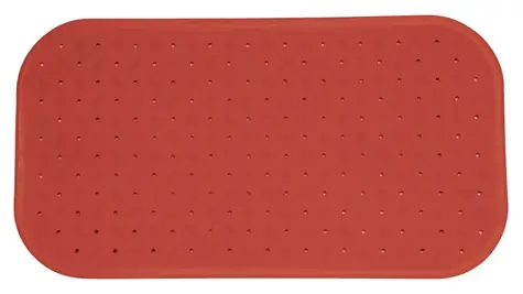 MSV Protiskluzová podložka do vany CLASS Premium terakotová / SBS kaučuk / 36 x 76 cm
